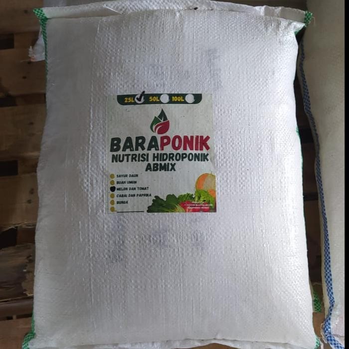 Nutrisi hidroponik ab mix melon baraponik pekatan 25 liter