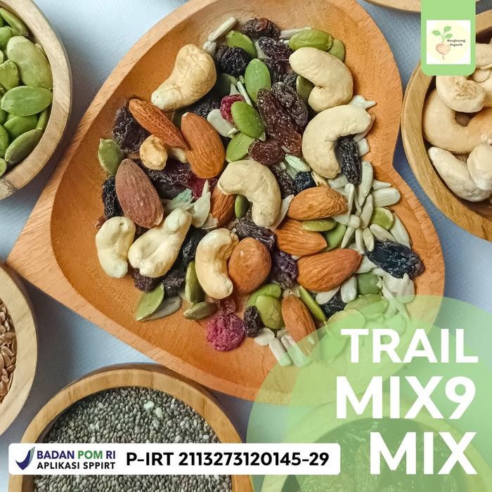 

SUPER TRAIL MIX 1KG - Almond Cranberry Cashew Sunflower Seed Raisin Chia Seed Pumpkin Seed Flaxseed