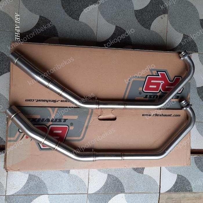 header pipa leher knalpot R9 original CBR 150 FACELIFT K45G K45R K45N