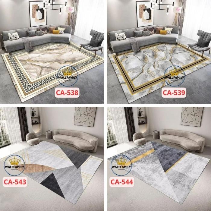 Karpet Lantai Premium Import Polyester new