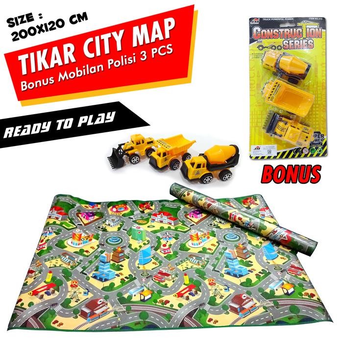 TIKAR EVAMATIC CITY MAP+MOBILAN