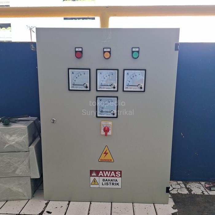 panel listrik 3 phase 25 amper box panel 60x80 indor