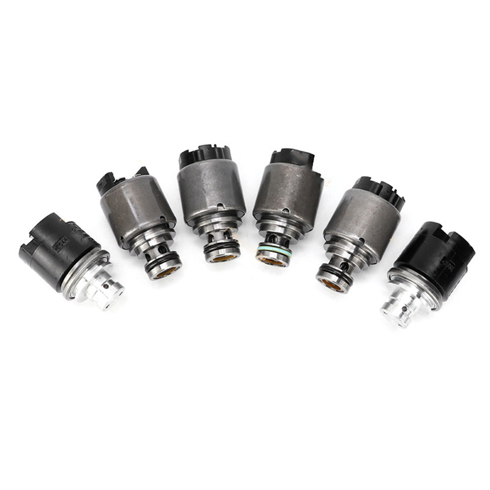 6Pcs 4HP16 ZF4HP16 Transmission Solenoids 93742194 For Buick Chevrolet Isuzu 03-12 2.0L Wave Box Sol