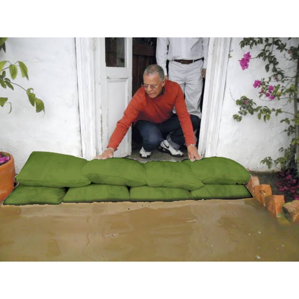 HIROKI FLood Pro Sack Benteng Karung Pasir Instant Anti Banjir Resap Air. karung pasir anti banjir