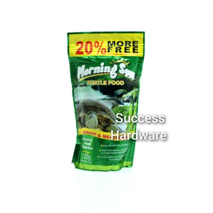

SIAPKIRIM MORNING SUN MAKANAN KURA-KURA/TURTLE FOOD MORNING SUN 240GR READY STOCK