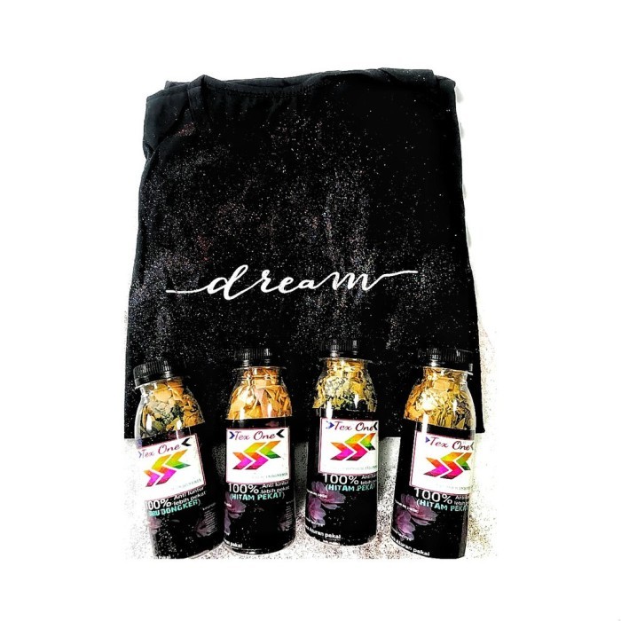 

Artemedia - Pewarna Pakain Hitam Pekat Wantex Texone Kemasan 80Ml