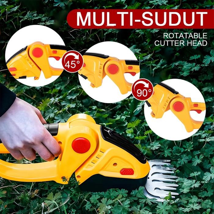 TERLARIS Alat Potong Rumput Elektrik Mesin Pemotong Pangkas Pagar Hedge Trimmer