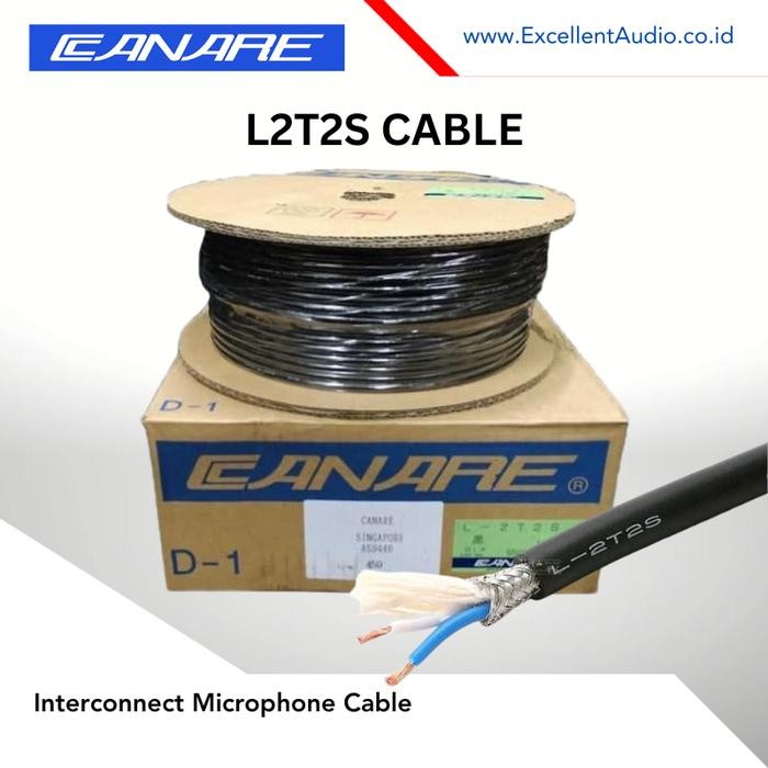 Kabel Canare L2T2S Interconnect Microphone Cable Per Meter