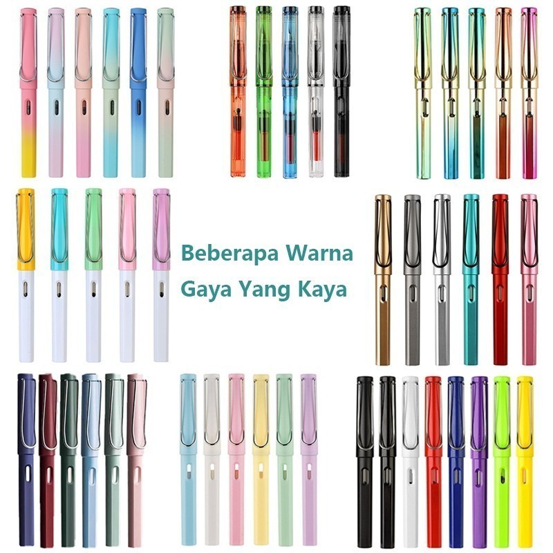 

0.38/0.5 Tips Siswa Siswa Siswa dapat mengganti kantung tinta Just Pena dan Pena Fountain Pens