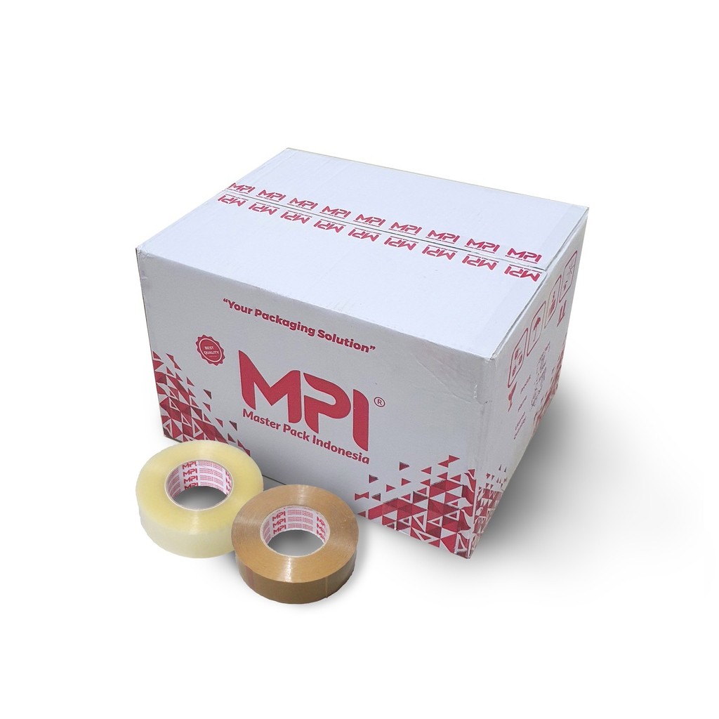 

Super Hemat - 2 PCS - Lakban Bening JUMBO 300 Yard - Lakban MPI 45 mm x 300 Yard