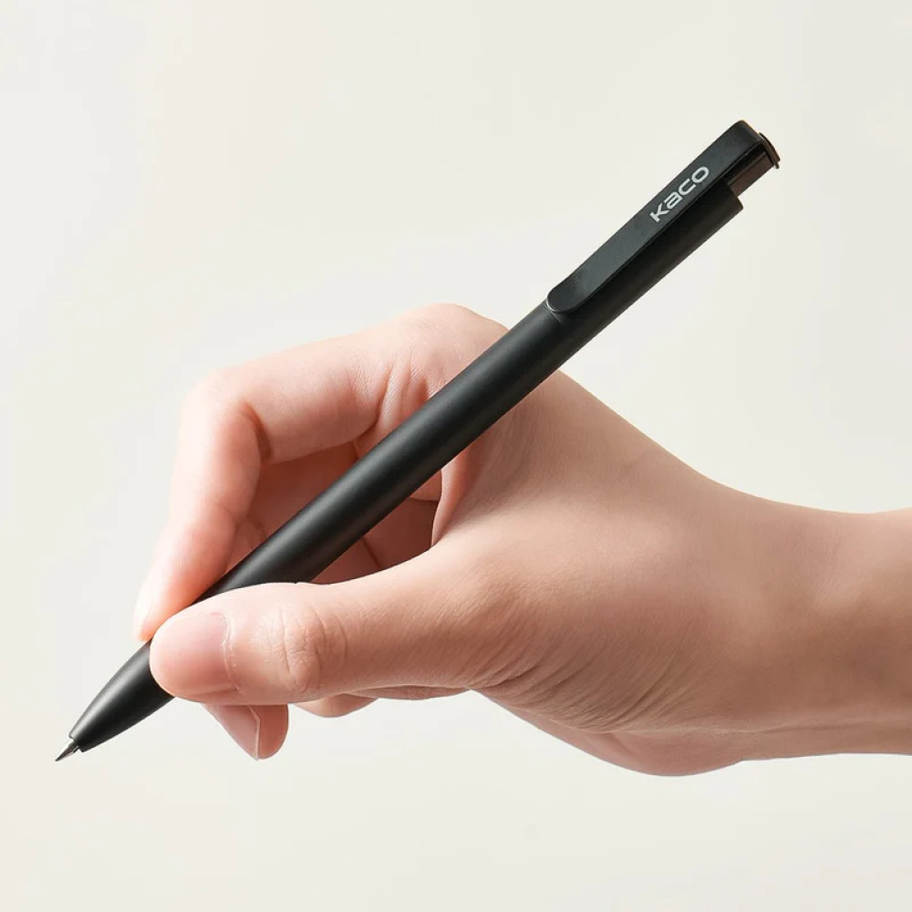 

Kaco DAILY Gel Pen Pena Pulpen Bolpoin Tinta Hitam 0.5mm 1 PCS - Stationery