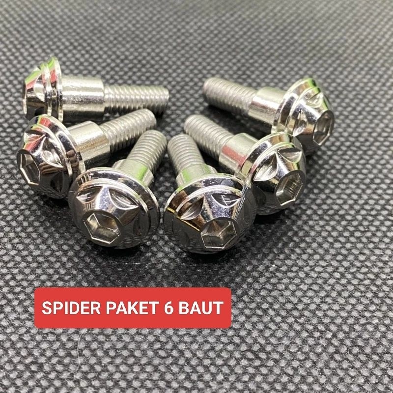 sepaket 6 Baut pb probolt cvt lexi aerox xmax thailand