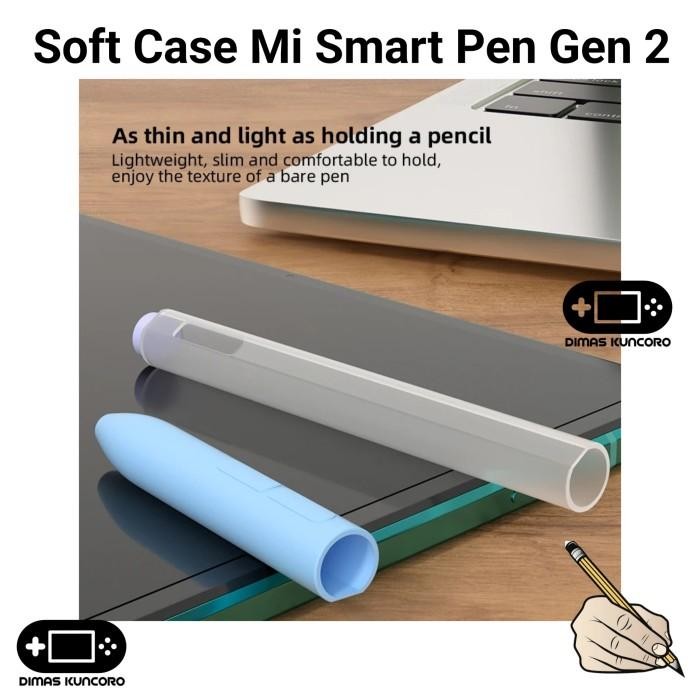 JTTOP" SOFT CASE MI SMART PEN GEN 2 SILICONE SILIKON STYLUS XIAOMI SMART PEN GEN 2 PAD 6 PRO