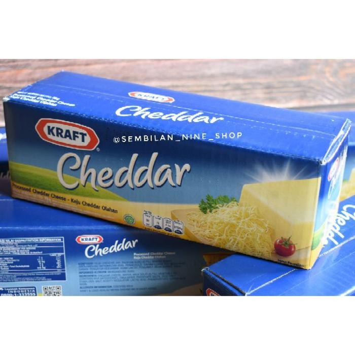 

BARANG TERLARIS Keju KRAFT CHEDDAR Cheese 2 KG