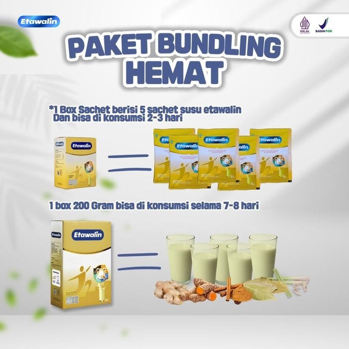 

BARANG TERLARIS BUY 1 GET 1 SUSU ETAWALIN ORIGINAL 1 BOX BESAR GRATIS ETAWALIN KEMASAN SACHET 1 BOX
