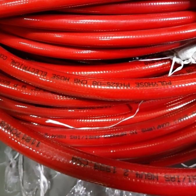 Selang Gas Alam CNG POLYHOSE Assy 1/2" 500cm 345Bar X NPTM