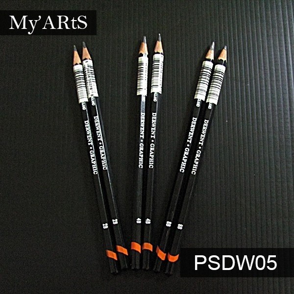 

Derwent Graphic Pencil Satuan Pensil Grafit Lukis Hitam Myarts