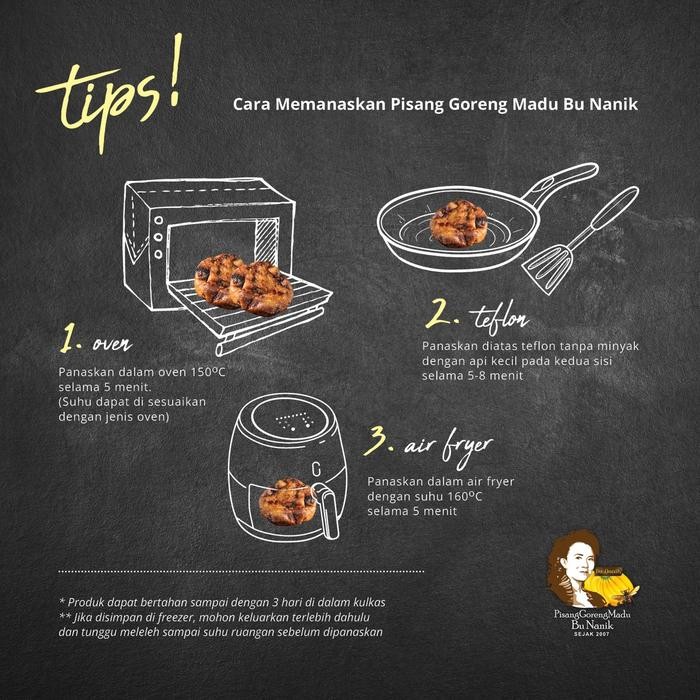 

G&C 5 PCS PISANG GORENG MADU BU NANIK