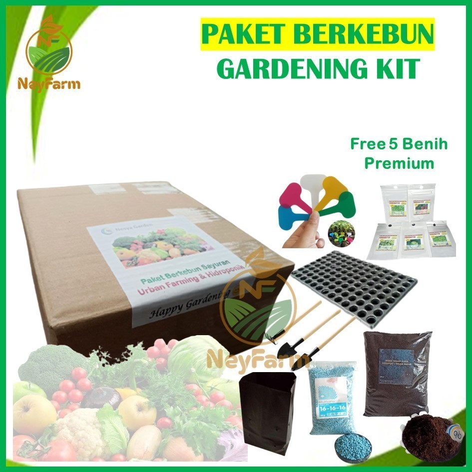 Paket Berkebun Rumahan Gardening Kit