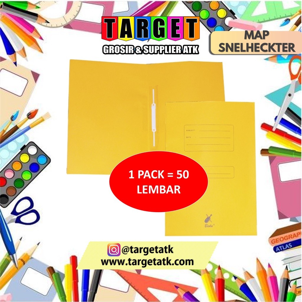 

STOPMAP KERTAS / STOP MAP FOLIO / STOFMAP WARNA SNELHECTER