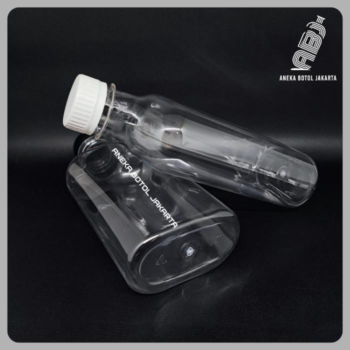 Botol Plastik Gepeng 300 Ml / Botol Pet Gepeng 300 Ml Tutup Ln Best Seller