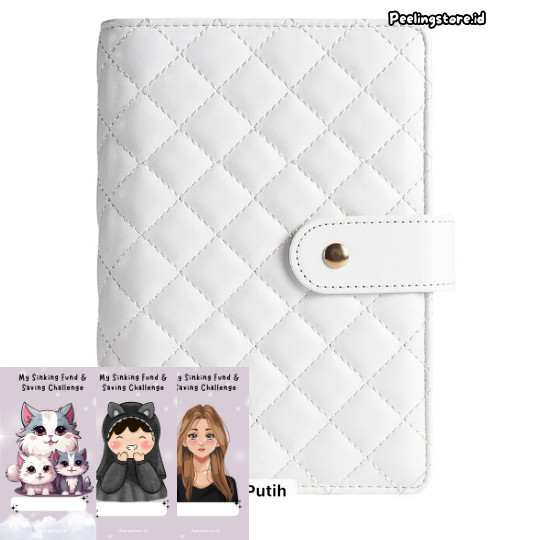 

Binder + Cover Binder A6 Motif Diamond Buff A6 Sinking Fund