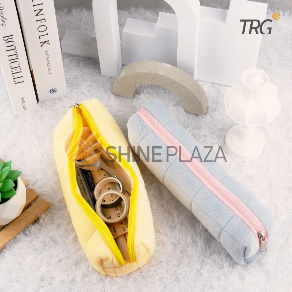 

TRG Soft Pouch Zipper Pencil Case PC-288 - Tempat Kotak Pensil Bulu Lembut Alat Tulis TRG