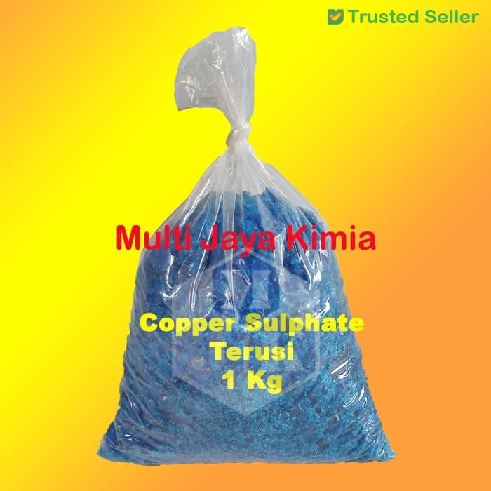Copper Sulphate / Terusi / Cuso4 1Kg Gratisongkir