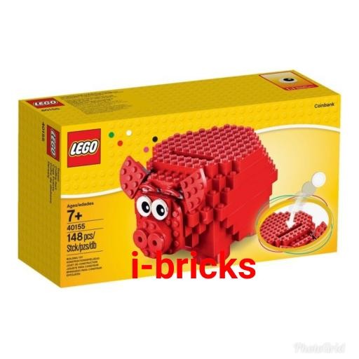 ..... Lego Minifigure 40155 Piggy Coin Bank