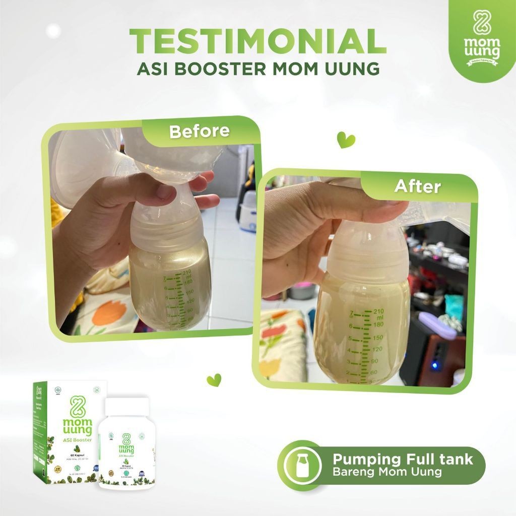 BPOM HALAL HERBAL ASI BOOSTER MOM UUNG PELANCAR ASI MOMUUNG / KAPSUL KELOR CAP MOMUUNG MAKASSAR OR
