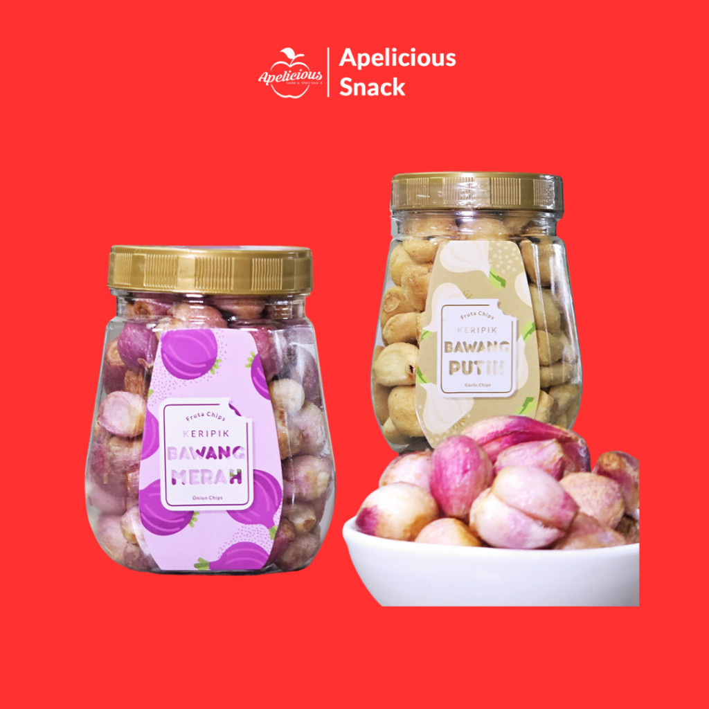 

Lovely Back - APELICIOUS - KERIPIK BAWANG MERAH KRIPIK BAWANG PUTIH FRUTA CHIPS CEMILAN SNACK DIET