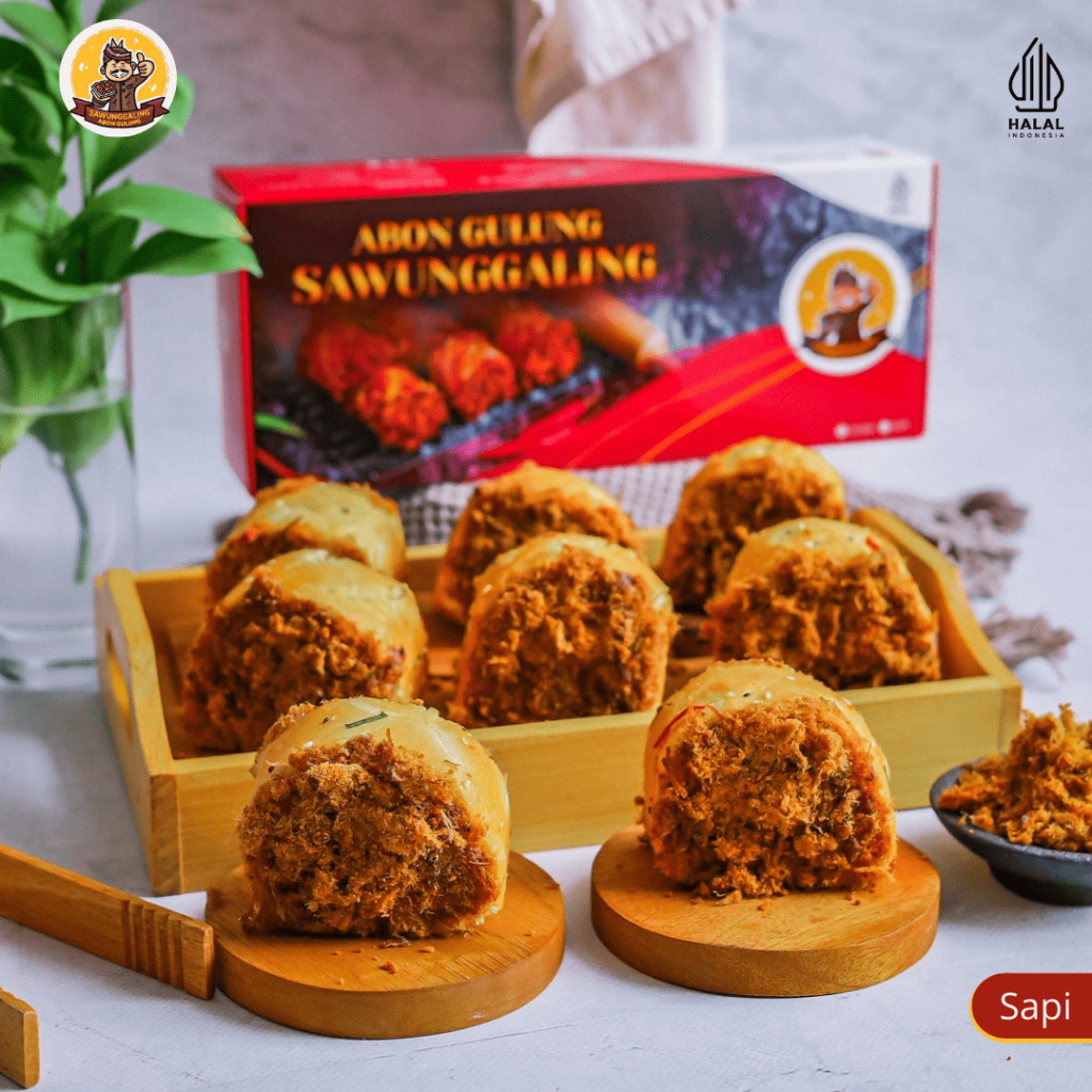 

Lovely Back - Abon Gulung Sawunggaling Abon Gulung Surabaya isi 8 pcs