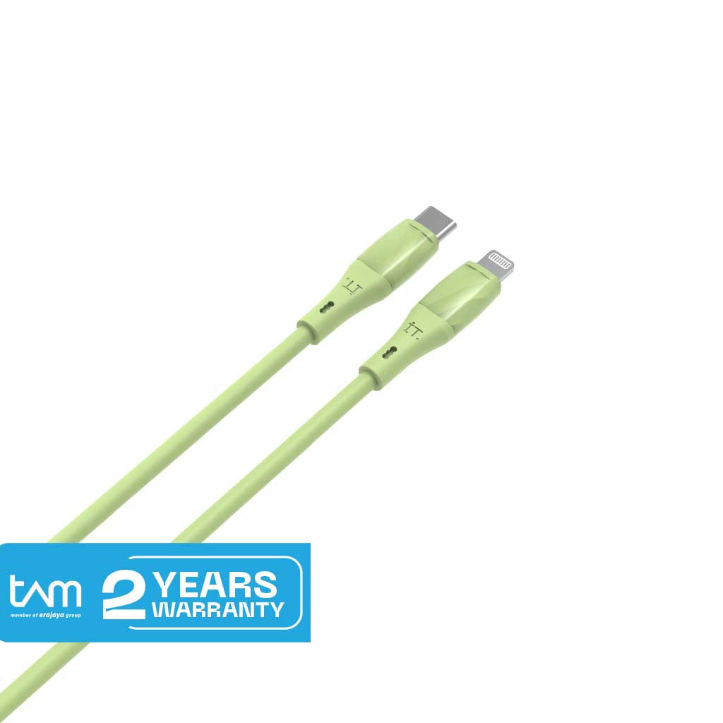 It Trans Silica Cable C to L - Green