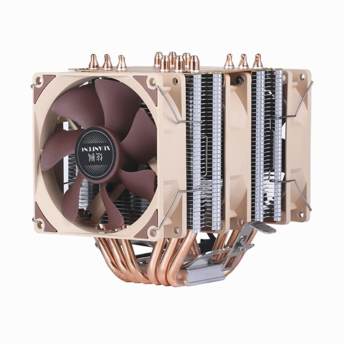 Xuanfeng Xf962 Cpu / Pc Cooler Rgb 90Mm Triple Fan - 6 Heat Pipes