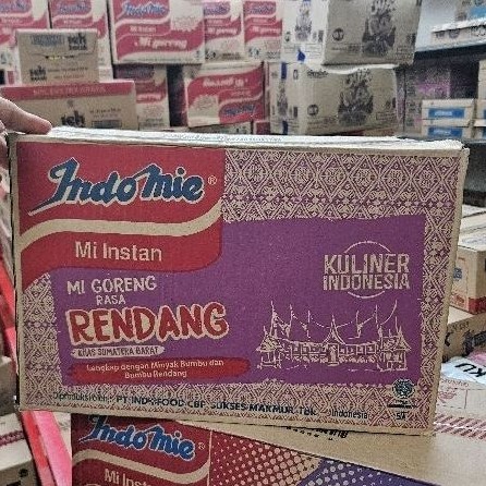 

Csp - ED 09.25 CTN 40S - INDOMIE RENDANG 40PCS / MIE MI GORENG KARTON ( BUKAN KEBAB ) - LIVEMIE