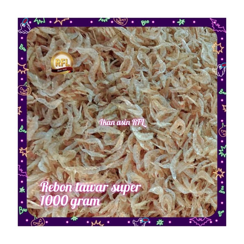 

udang rebon tawar super / asli tawar 1000gram / 1 kg