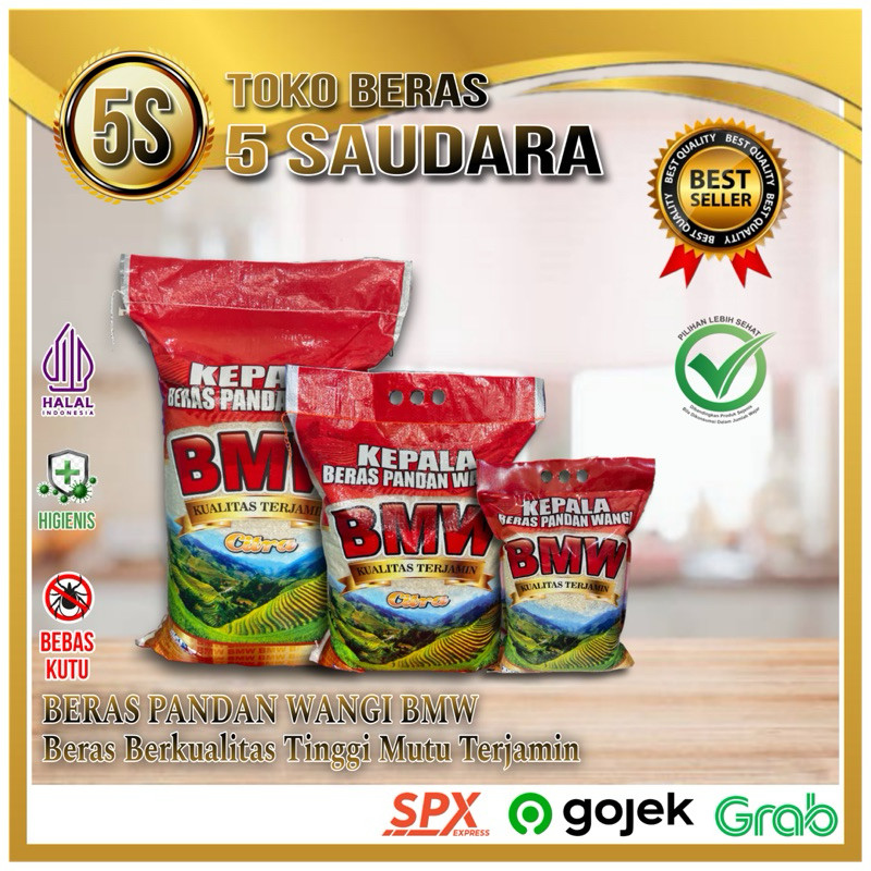 

BERAS BMW WANGI PANDAN 5KG 10KG 20KG