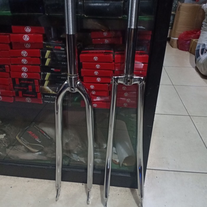 Fork Fixie 700C Dan Fork 27 Balap Jadul Ukuran Standar 22.2 Drat Gratisongkir