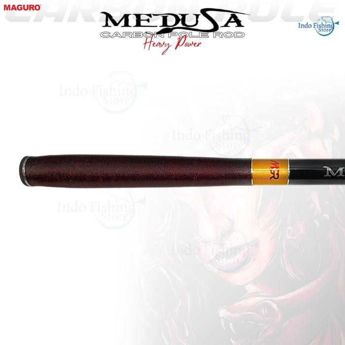 Joran Tegek MAGURO Medusa NS Pole Rod Mancing Galatama Kolam Pancing Ruas Panjang Ikan