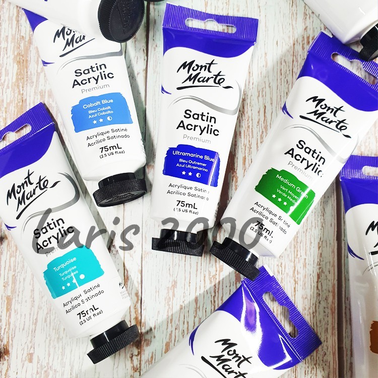 

Cat Akrilik Mont Marte 75ml / Satin Acrylic Paint Part1