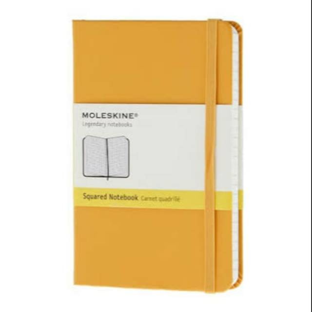 Moleskine Legendary Squared Notebook Yellow Mustard 774