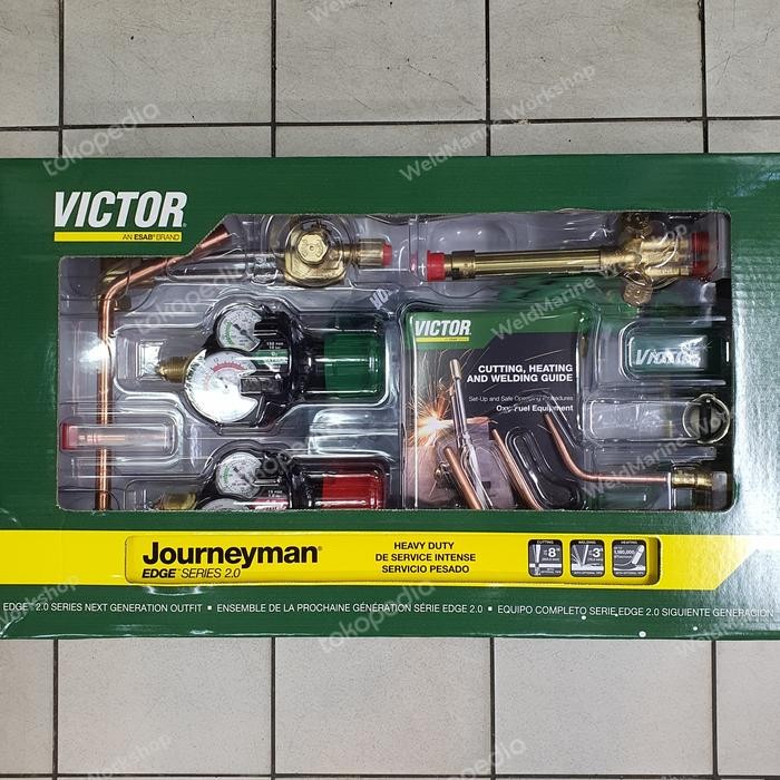 victor journeyman welding set