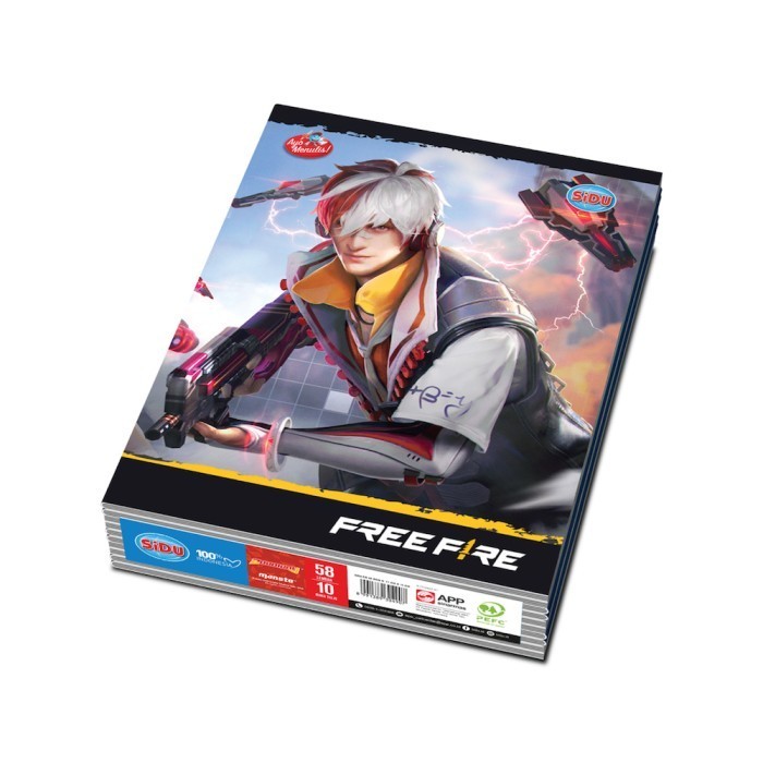 

SiDU Buku Tulis 58 Lembar - 10 buku / Buku Tulis Sidu 1 Pack