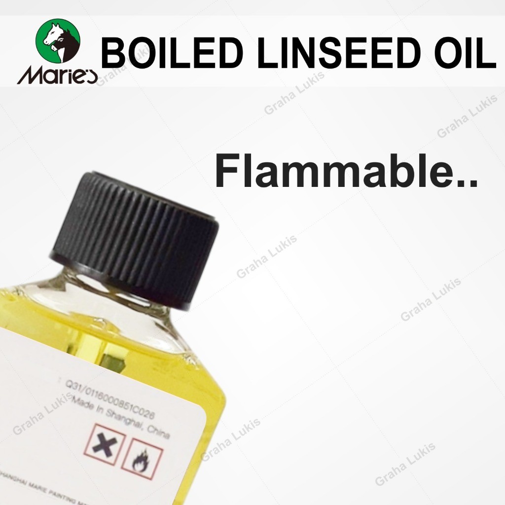 

Maries Boiled Linseed Oil MO-1061 100ml & 500ml