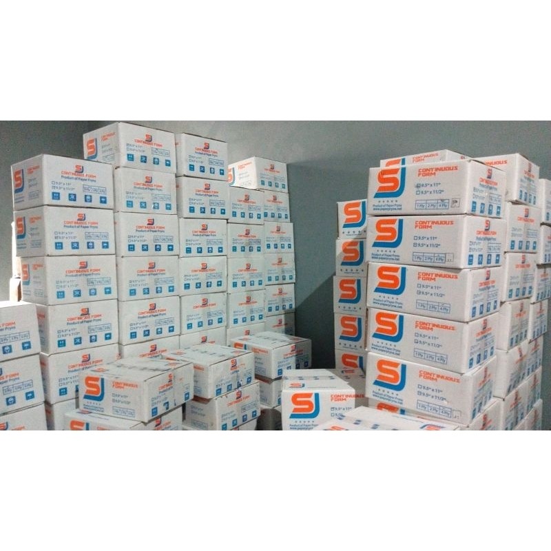 

Continuous Form 4 Ply NCR Kertas Komputer 9.5x11 Full