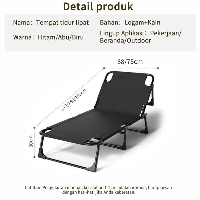 Sofa Bed Kasur Karakter Kasur Busa Lipat Kursi Folding Bed Tamu Kursi Malas Lipat Minimalis