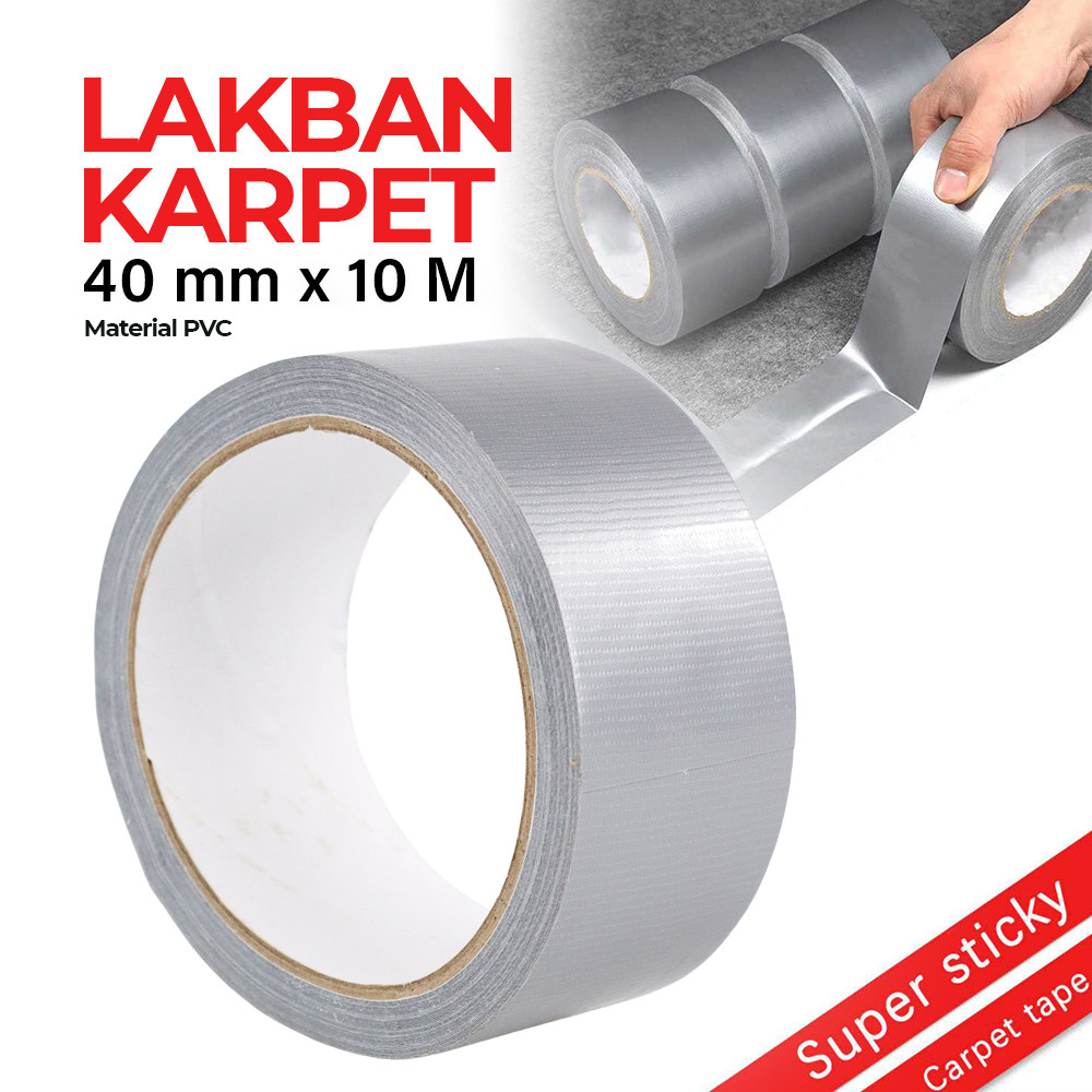

PROMO TaffPACK Lakban Kain Karpet Multifungsi Cloth Tape Writable 10M 40mm - NL20