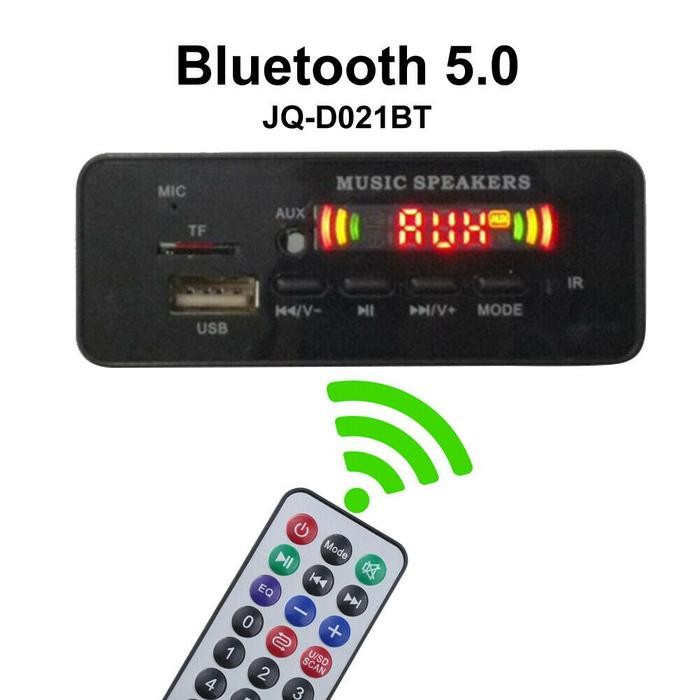 PREMIUM MP3 PLAYER Decoder 5.0 KIT MODUL Audio USB BLUETOOTH FM Radio Remote