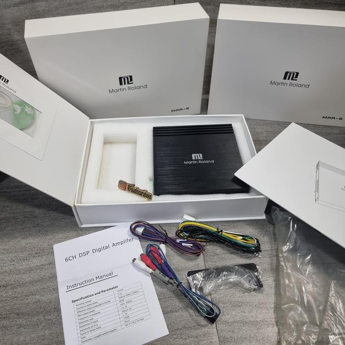 Dsp Martin Roland Mar-6 Prosessor Include Power 6 Ch Made In Korea Promo