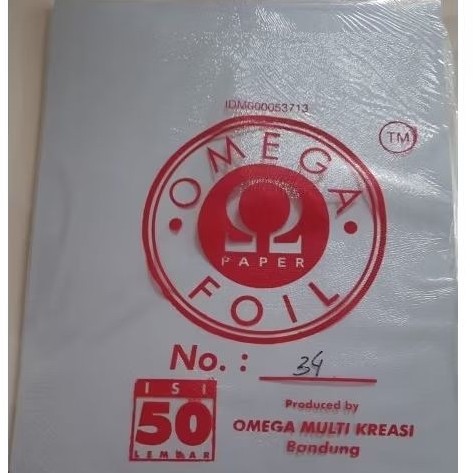 

Kertas Sampul Warna Buku Skripsi Omega Foil Karton Cover Omega Foil Paper Isi 50lembar